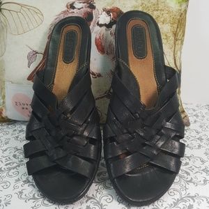 Born Handmade Leather Strap Weaved Sandals